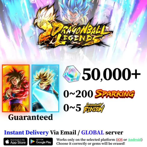 Full Power Saiyan 4 Goku with UL Trunks (Adult) Account Dragon Ball Legends [iOS/Android]